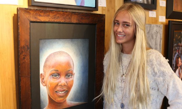 We are so proud of Lauren S.! Her art piece got selected for the exhibition at Las Laguna Art Gallery